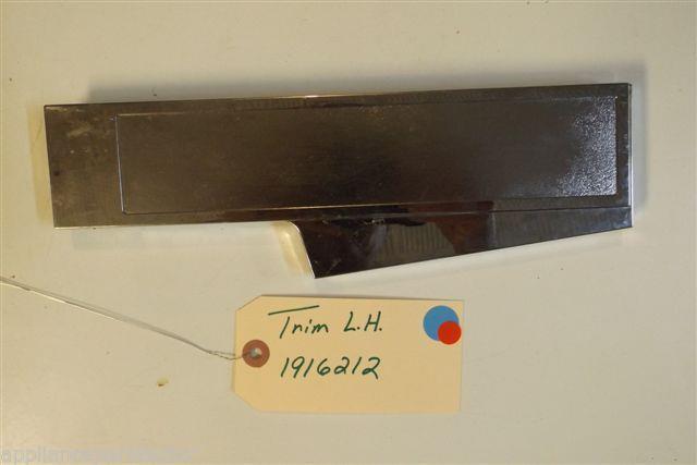 MAGIC CHEF STOVE 1916212 Trim LH. USED MAGIC CHEF STOVE 1916212 Trim LH. USED